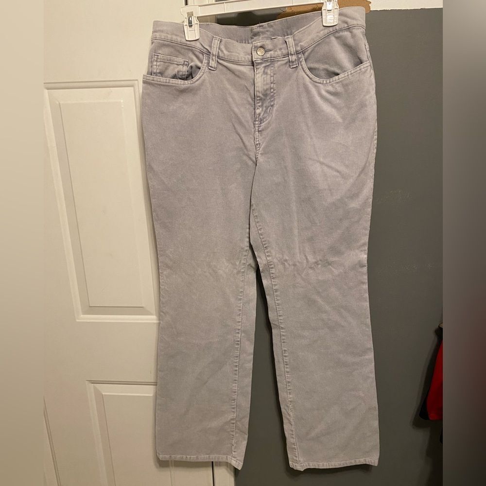Sonoma Gray Corduroy Stretch Jeans Size 14